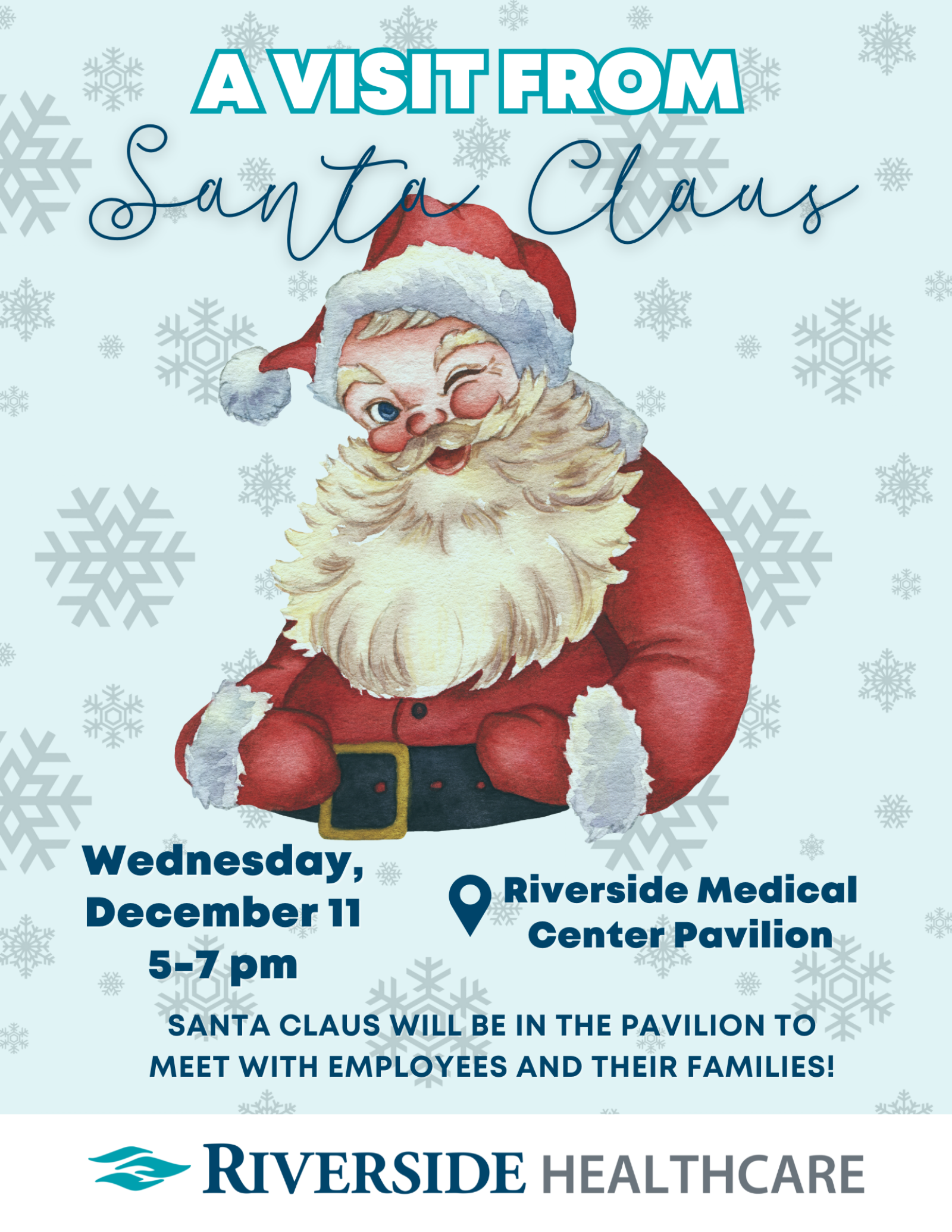 Santa Claus is coming to Riverside