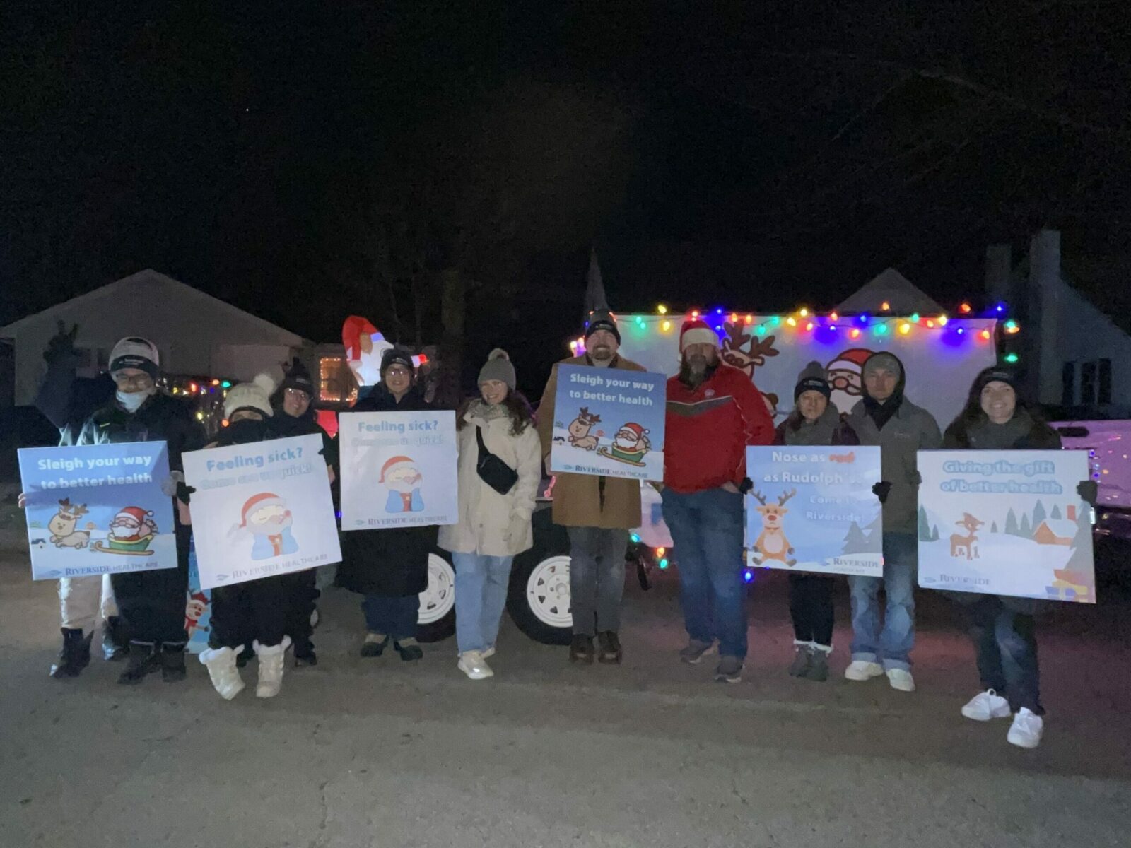 Holiday fun at the Bradley Christmas Parade