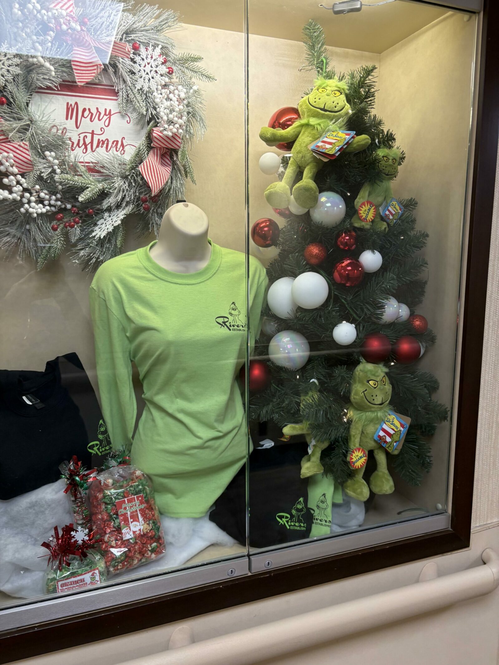 The Grinch is back in the Marketplace Gift Shop