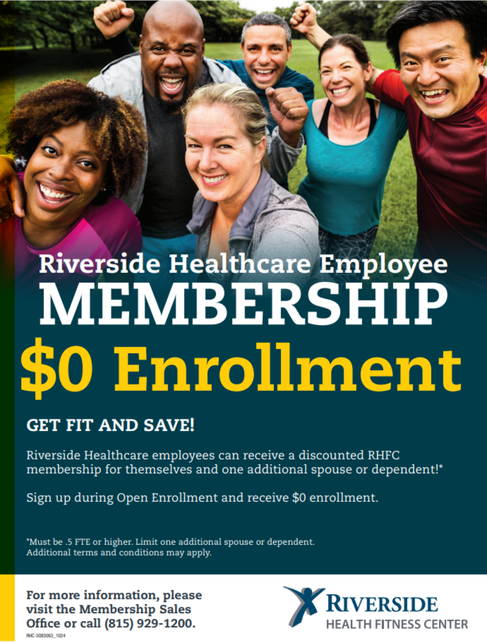 Health Fitness Center Open Enrollment Special